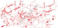 MOTORKABELBAUM(V6) für Honda ACURA 3.2TL 3.2TL 4 Türen 4 gang automatikgetriebe 1997