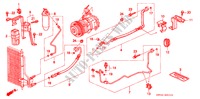 SCHLAEUCHE(L5)(LH) für Honda VIGOR VIGOR 4 Türen 4 gang automatikgetriebe 1996