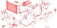 SCHLAEUCHE(V6) für Honda ACURA 3.2TL 3.2TL 4 Türen 4 gang automatikgetriebe 1996