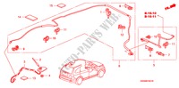 ANTENNE(RH) für Honda CR-V BASE 5 Türen 6 gang-Schaltgetriebe 2010