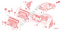 AUDIOEINHEIT(1) für Honda CR-V RVSI 5 Türen 5 gang automatikgetriebe 2007