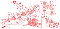 DIFFERENTIAL, HINTEN/FASSUNG für Honda CR-V RVSI 5 Türen 5 gang automatikgetriebe 2007