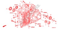 DREHMOMENTWANDLERGEHAEUSE(2.4L) für Honda CR-V SPRT 5 Türen 5 gang automatikgetriebe 2007