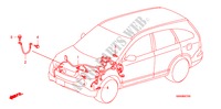 KABELBAUM(LH)(1) für Honda CR-V 4WD 5 Türen 5 gang automatikgetriebe 2008