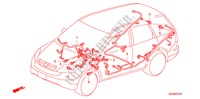 KABELBAUM(LH)(4) für Honda CR-V 2WD 5 Türen 5 gang automatikgetriebe 2010