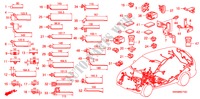 KABELBAUMBAND/BUEGEL(LH) für Honda CR-V 2WD 5 Türen 5 gang automatikgetriebe 2010