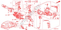 KOMBISCHALTER(RH) für Honda CR-V BASE 5 Türen 6 gang-Schaltgetriebe 2010