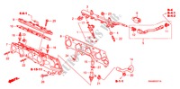 KRAFTSTOFFEINSPRITZUNG(2.4L) für Honda CR-V BASE 5 Türen 5 gang automatikgetriebe 2010