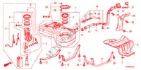 KRAFTSTOFFTANK(2) für Honda CR-V 4WD 5 Türen 5 gang automatikgetriebe 2007
