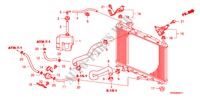 KUEHLERSCHLAUCH/RESERVETANK(2.4L) für Honda CR-V 4WD 5 Türen 5 gang automatikgetriebe 2007