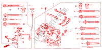 MOTORKABELBAUM(2.4L) für Honda CR-V 2WD 5 Türen 5 gang automatikgetriebe 2009