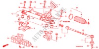SERVOLENKGETRIEBE(HPS)(LH) für Honda CR-V 4WD 5 Türen 6 gang-Schaltgetriebe 2010