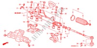 SERVOLENKGETRIEBE(HPS)(RH) für Honda CR-V RVSI         INDIA 5 Türen 6 gang-Schaltgetriebe 2007