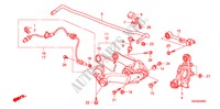 UNTERER ARM, HINTEN für Honda CR-V 2WD 5 Türen 5 gang automatikgetriebe 2009