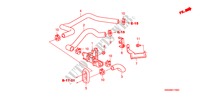 WASSERSCHLAUCH(2.0L) für Honda CR-V RVI 5 Türen 5 gang automatikgetriebe 2007
