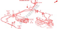 EINBAULEITUNG/ROHRE (KK/KM/KQ/KU)(2.2L) für Honda ODYSSEY LX 5 Türen 4 gang automatikgetriebe 1997