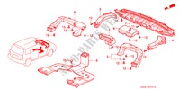 KANAL(RH) für Honda ODYSSEY EX 5 Türen 4 gang automatikgetriebe 1999