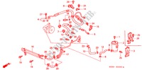 SERVOLENKLEITUNGEN(LH) für Honda ODYSSEY EXCLUSIVE 5 Türen 4 gang automatikgetriebe 1999