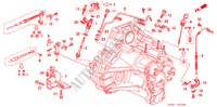 STEUERHEBEL (2.2L) für Honda ODYSSEY LX 5 Türen 4 gang automatikgetriebe 1996