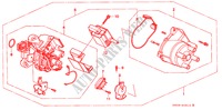 VERTEILER(HITACHI) (2.2L) für Honda ODYSSEY EX 5 Türen 4 gang automatikgetriebe 1997