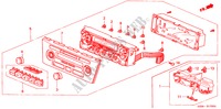 KLIMAANLAGE, AUTOMATISCH REGLER(LH)(1) für Honda LEGEND LEGEND 4 Türen 4 gang automatikgetriebe 1998