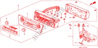 KLIMAANLAGE, AUTOMATISCH REGLER(RH) für Honda LEGEND LEGEND 4 Türen 4 gang automatikgetriebe 2001
