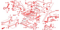 KRAFTSTOFFTANK(3) für Honda LEGEND LEGEND 4 Türen 4 gang automatikgetriebe 2002