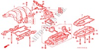 ANSAUGKRUEMMER für Honda ACURA 3.5RL 3.5RL 4 Türen 4 gang automatikgetriebe 2004