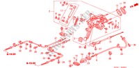 HANDBREMSE(RH) für Honda ACURA 3.5RL 3.5RL 4 Türen 4 gang automatikgetriebe 2004