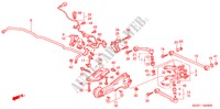 HINTEN STABILISATOR/ UNTERER ARM, HINTEN für Honda ACURA 3.5RL 3.5RL 4 Türen 4 gang automatikgetriebe 2004