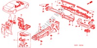 KANAL(LH) für Honda ACURA 3.5RL 3.5RL 4 Türen 4 gang automatikgetriebe 2004