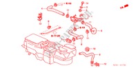 WASSERVENTIL(LH) für Honda ACURA 3.5RL 3.5RL 4 Türen 4 gang automatikgetriebe 2004