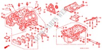 ZYLINDERBLOCK/OELWANNE für Honda ACURA 3.5RL 3.5RL 4 Türen 4 gang automatikgetriebe 2004