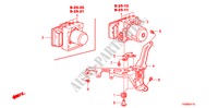 ABS/VSA MODULATOR für Honda ACCORD 2.0EX 4 Türen 5 gang-Schaltgetriebe 2010