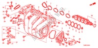 ANSAUGKRUEMMER(2.0L) für Honda ACCORD 2.0EX 4 Türen 5 gang-Schaltgetriebe 2010