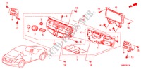 AUDIOEINHEIT(6CD) für Honda ACCORD 2.0EX 4 Türen 5 gang automatikgetriebe 2010