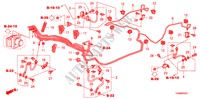 BREMSLEITUNGEN(VSA)(LH) für Honda ACCORD 3.5 4 Türen 5 gang automatikgetriebe 2009