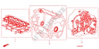 DICHTUNG SATZ(2.0L) für Honda ACCORD 2.0EX 4 Türen 5 gang automatikgetriebe 2011