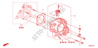 DROSSELKLAPPENGEHAEUSE(3.5L) für Honda ACCORD 3.5SIR 4 Türen 5 gang automatikgetriebe 2010