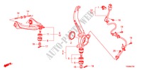 GELENK, VORNE für Honda ACCORD 2.0EX 4 Türen 5 gang automatikgetriebe 2011