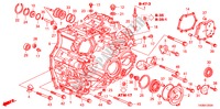 GETRIEBEGEHAEUSE(V6) für Honda ACCORD 3.5 4 Türen 5 gang automatikgetriebe 2009