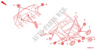 GUMMITUELLE(HINTEN) für Honda ACCORD 2.0EX 4 Türen 5 gang-Schaltgetriebe 2011