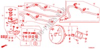 HAUPTBREMSZYLINDER/MASTER POWER(LH) für Honda ACCORD 2.0EX 4 Türen 5 gang automatikgetriebe 2009