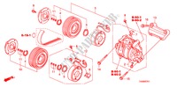 KLIMAANLAGE(KOMPRESSOR)(2.4L) für Honda ACCORD VTI-L 4 Türen 5 gang automatikgetriebe 2010