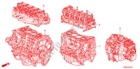 MOTOREINHEIT/GETRIEBE KOMPL.(L4) für Honda ACCORD 2.0EX 4 Türen 5 gang-Schaltgetriebe 2011
