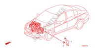 MOTORKABELBAUM, STREBE(2.0L) für Honda ACCORD 2.0EX 4 Türen 5 gang-Schaltgetriebe 2011