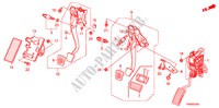 PEDAL(LH) für Honda ACCORD 2.4 4 Türen 5 gang automatikgetriebe 2009