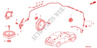 RADIOANTENNE/LAUTSPRECHER(LH) für Honda ACCORD 2.4 4 Türen 5 gang automatikgetriebe 2009