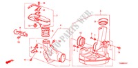 RESONATORKAMMER(3.5L) für Honda ACCORD 3.5EX 4 Türen 5 gang automatikgetriebe 2011
