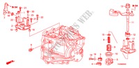 SCHALTARM(L4) für Honda ACCORD 2.0EX 4 Türen 5 gang-Schaltgetriebe 2008